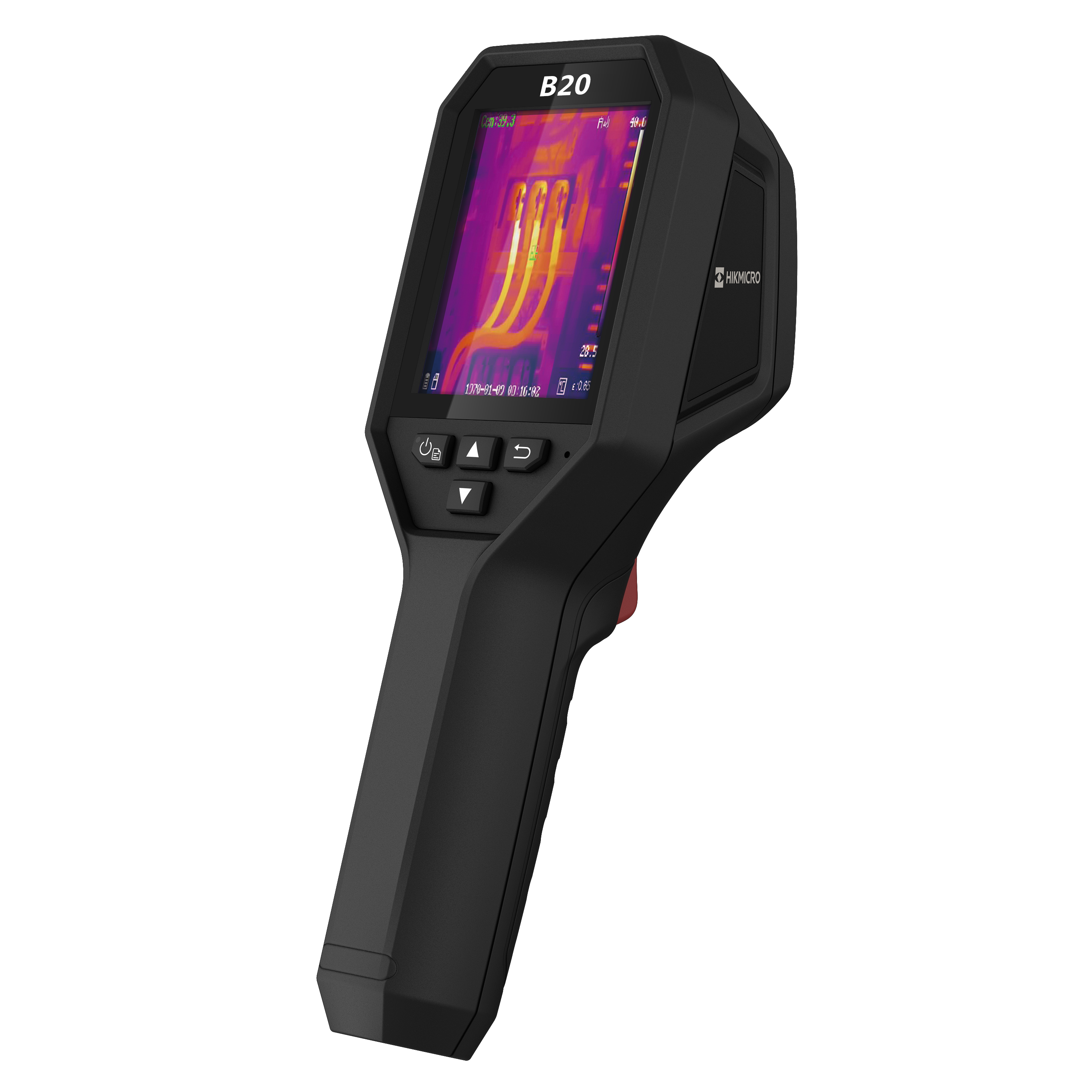 HIKMICRO B20 サーモグラフィー カメラ 256 x 192 画素の赤外線熱画像