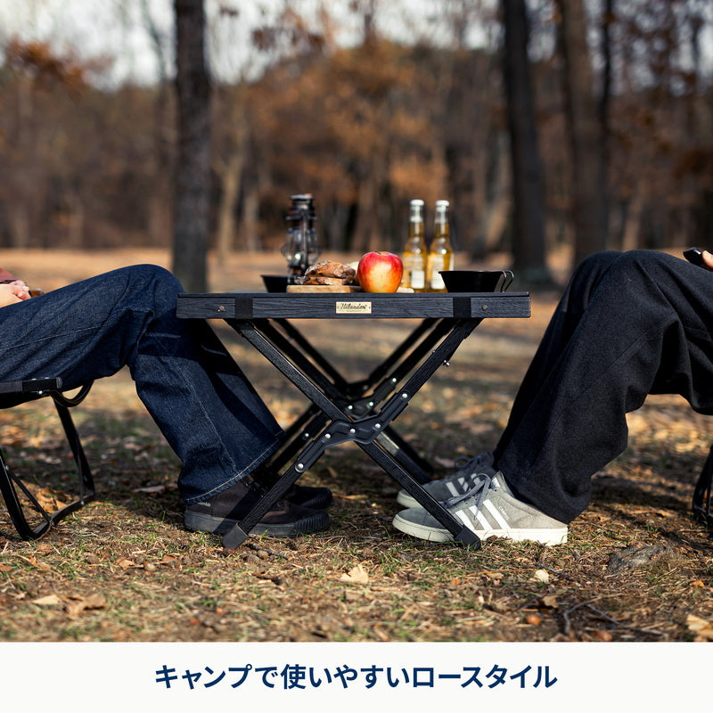 ウッドロールトップテーブルLIGHT 120 アウトドア キャンプ