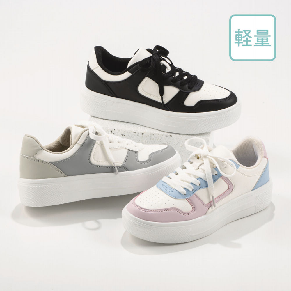 レディース厚底スニーカー(軽量)【22.5～24.5cm】 | 激安靴の通販