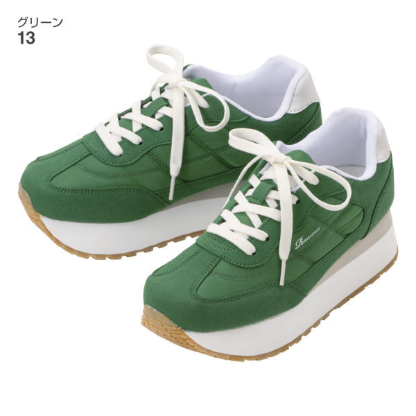 レディース厚底スニーカー(カップインソール)【22.5～24.5cm】 | 激安