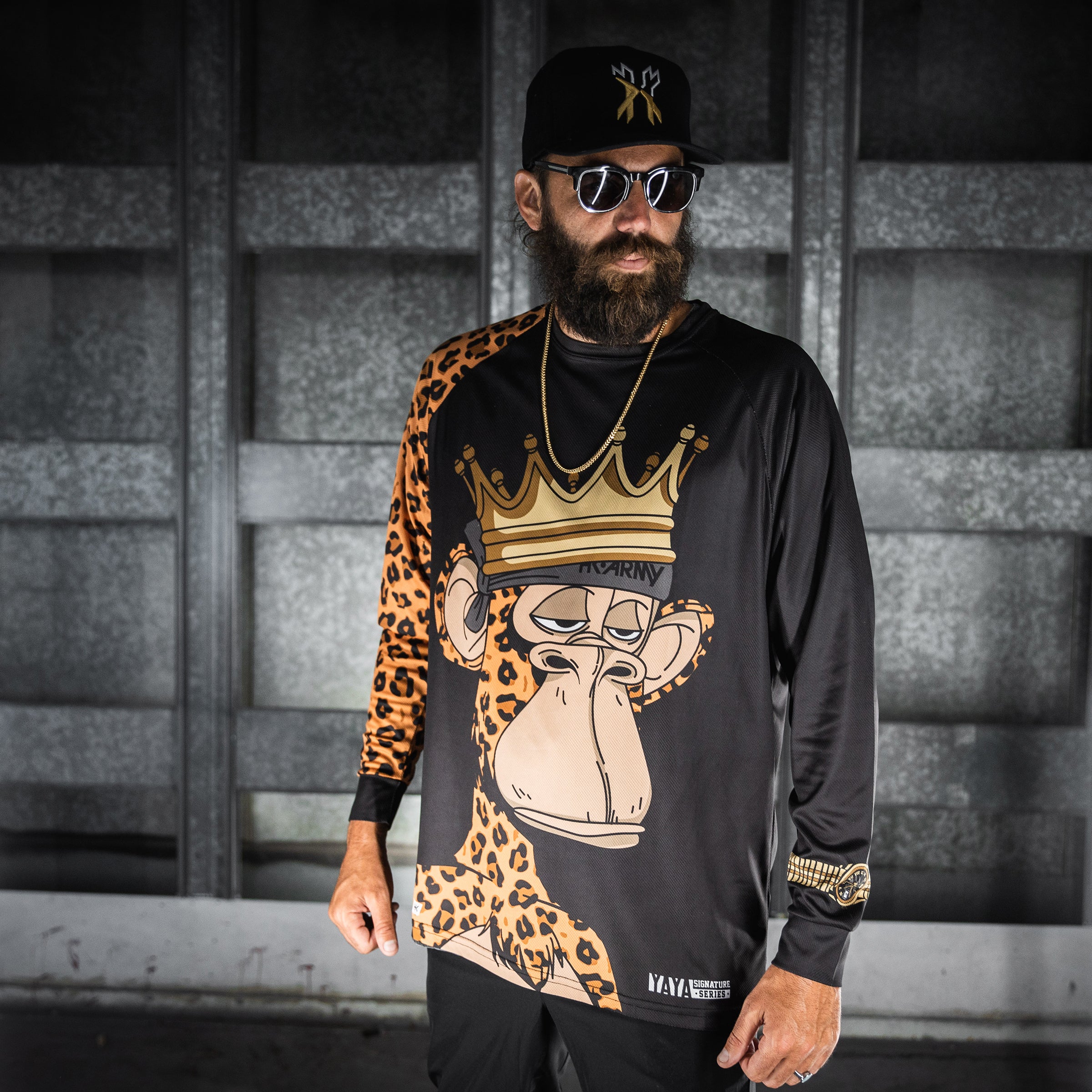 Leopard #02 Longsleeve Jersey | HK Army