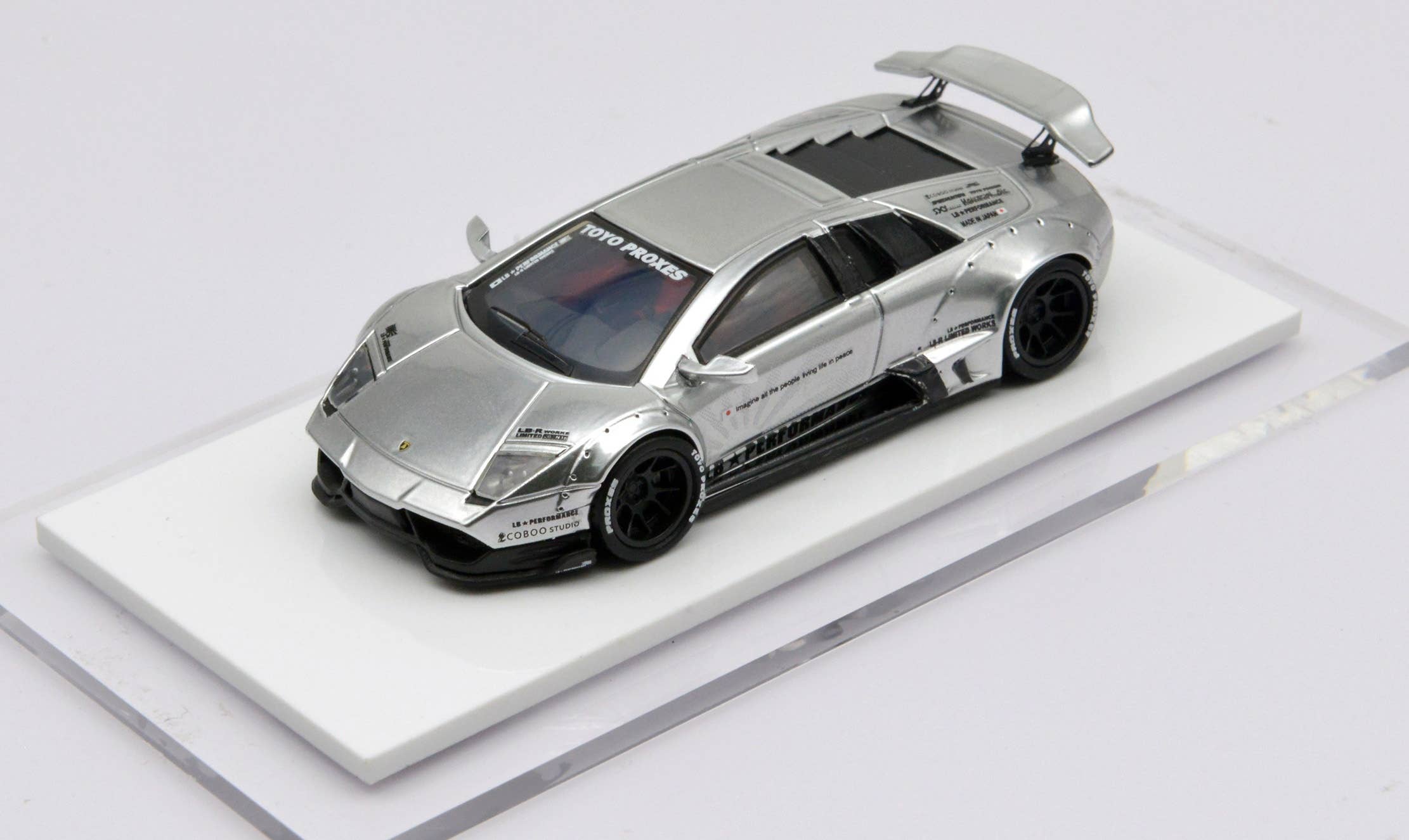 Liberty Walk LB Works Murcielago LP670 Metal Silver | HLJ.com