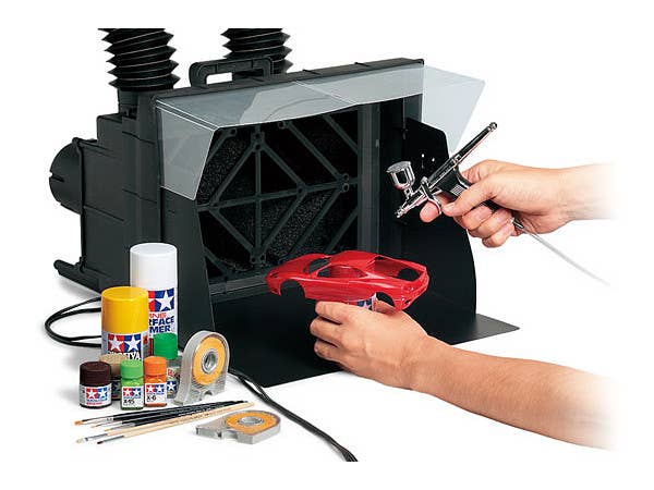 Spray-Work Painting Booth II w/Twin Fan | HLJ.com