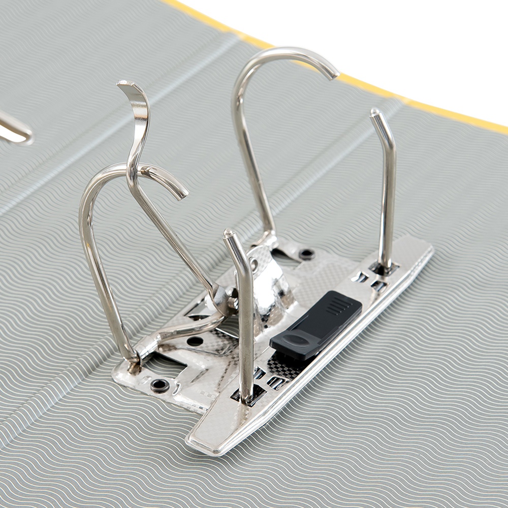 レバー式アーチファイル8cm 黄｜文具事務用品・推し活グッズ・生活雑貨