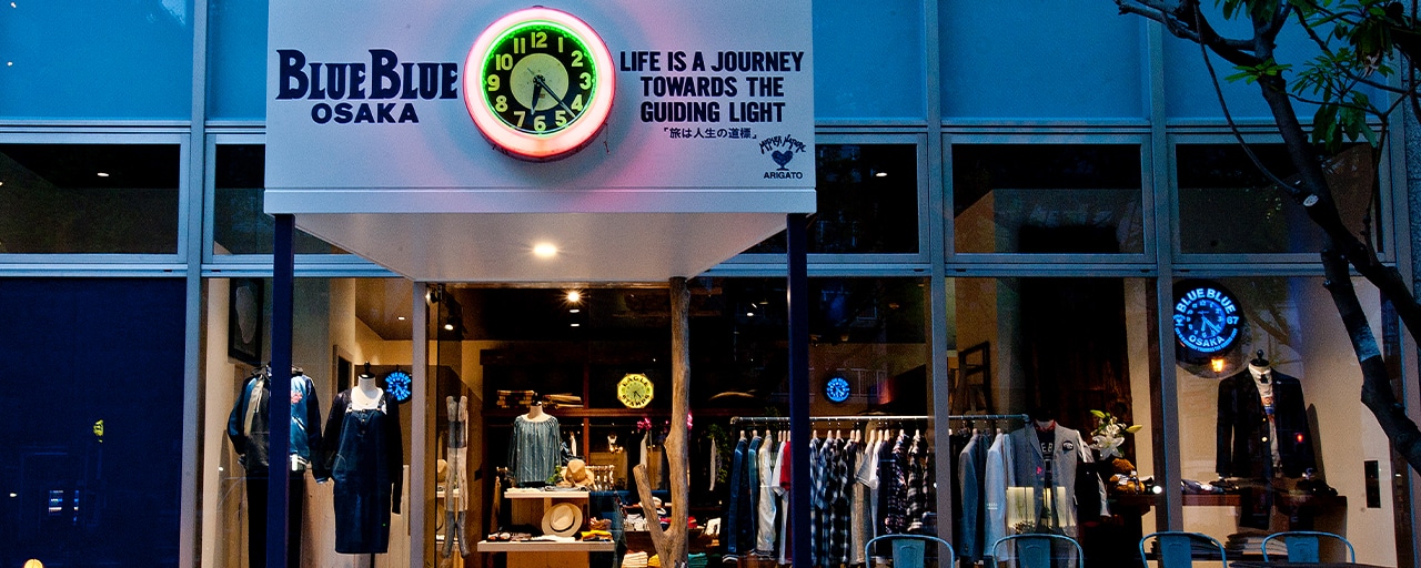 BLUE BLUE OSAKA（ブルーブルーオオサカ）｜店舗一覧 | HOLLYWOOD