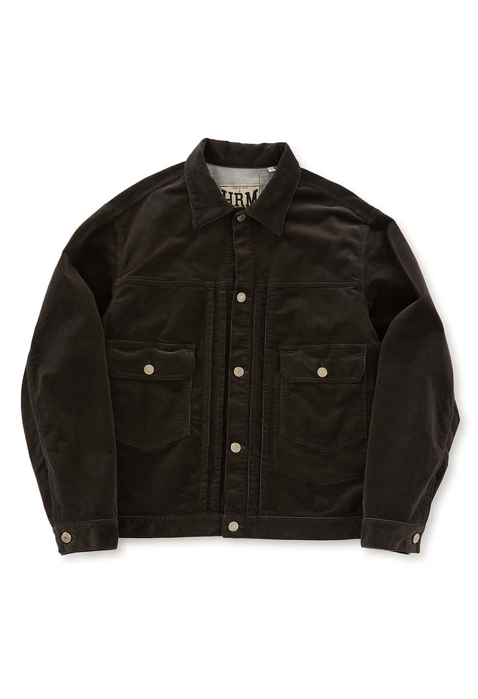 ブラッシュドバック ストレッチコーデュロイ トラッカージャケット