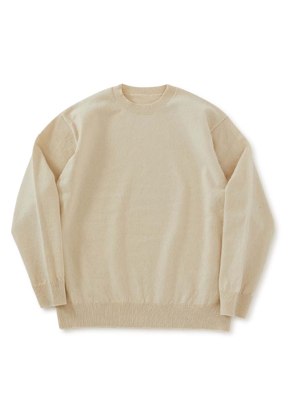 Yonetomi Rigid Cashmere Knit Pullover/95-234-018 | YONETOMI