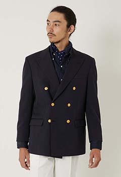 Brooks Brothers 別注 ダブルブレザー | BROOKS BROTHERS / BLUE BLUE