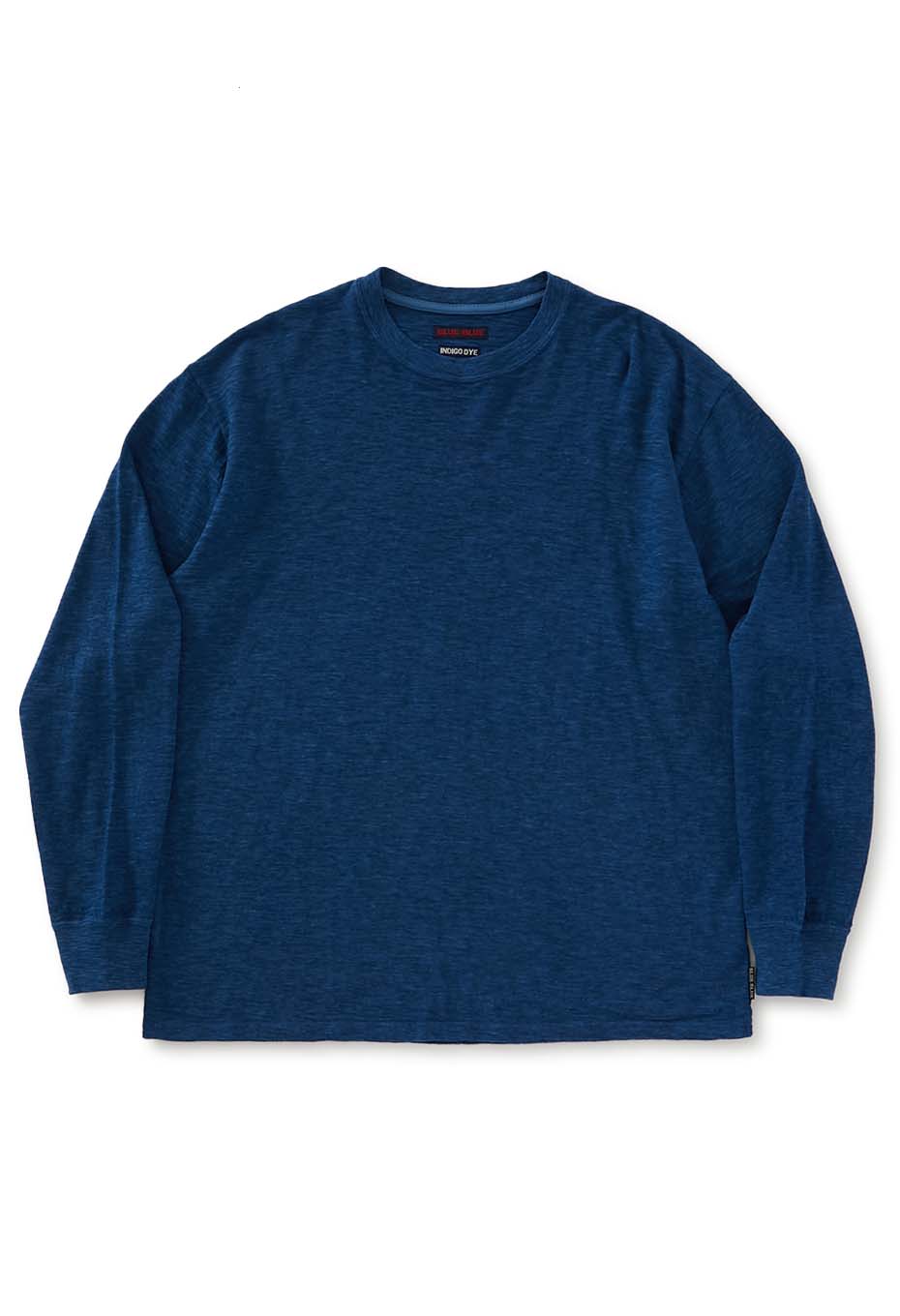 インディゴスラブテンジク ロングスリーブTシャツ | BLUE BLUE