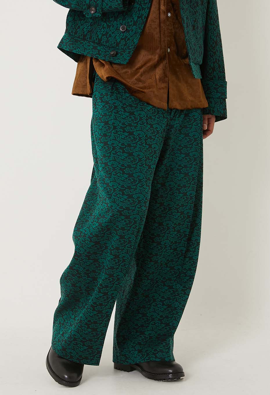 NEZU YOHINTEN /キュプラウール ジャカード タンゴパンツ | NEZU