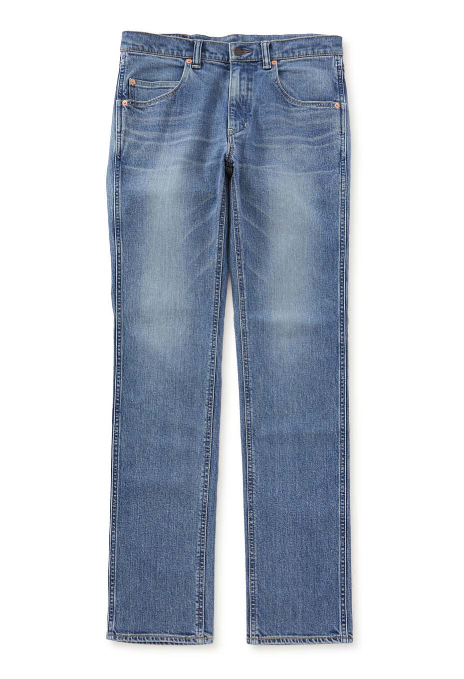 PP36 モディファイドスリム ストレッチフェードジーンズ | BLUE BLUE