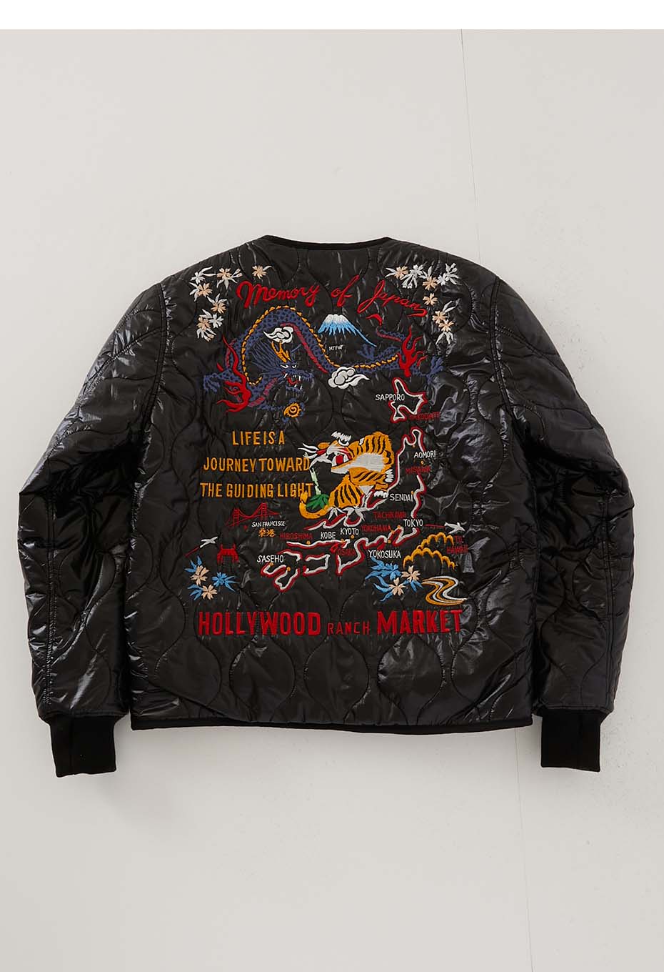 ハリウッドランチマーケット/ミックスシャギー リバーシブルライナー