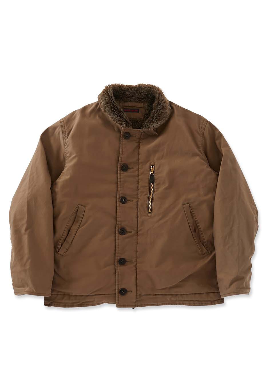 SAILOR'S DREAM プリントライトジャーマンクロスデッキジャケット