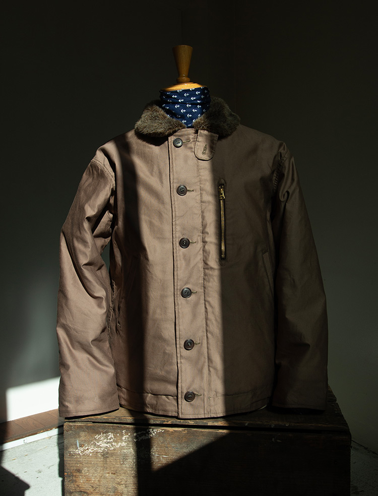 ライトジャーマンクロス デッキジャケット｜BLUE BLUE｜ハリウッド