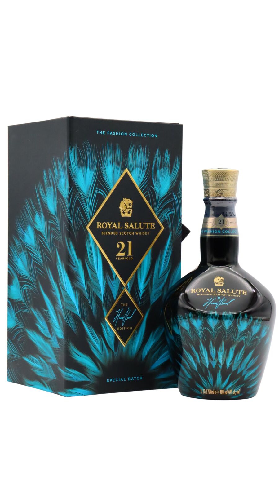 Royal Salute - 21 year old Harris Reed Edition - Blue Flagon