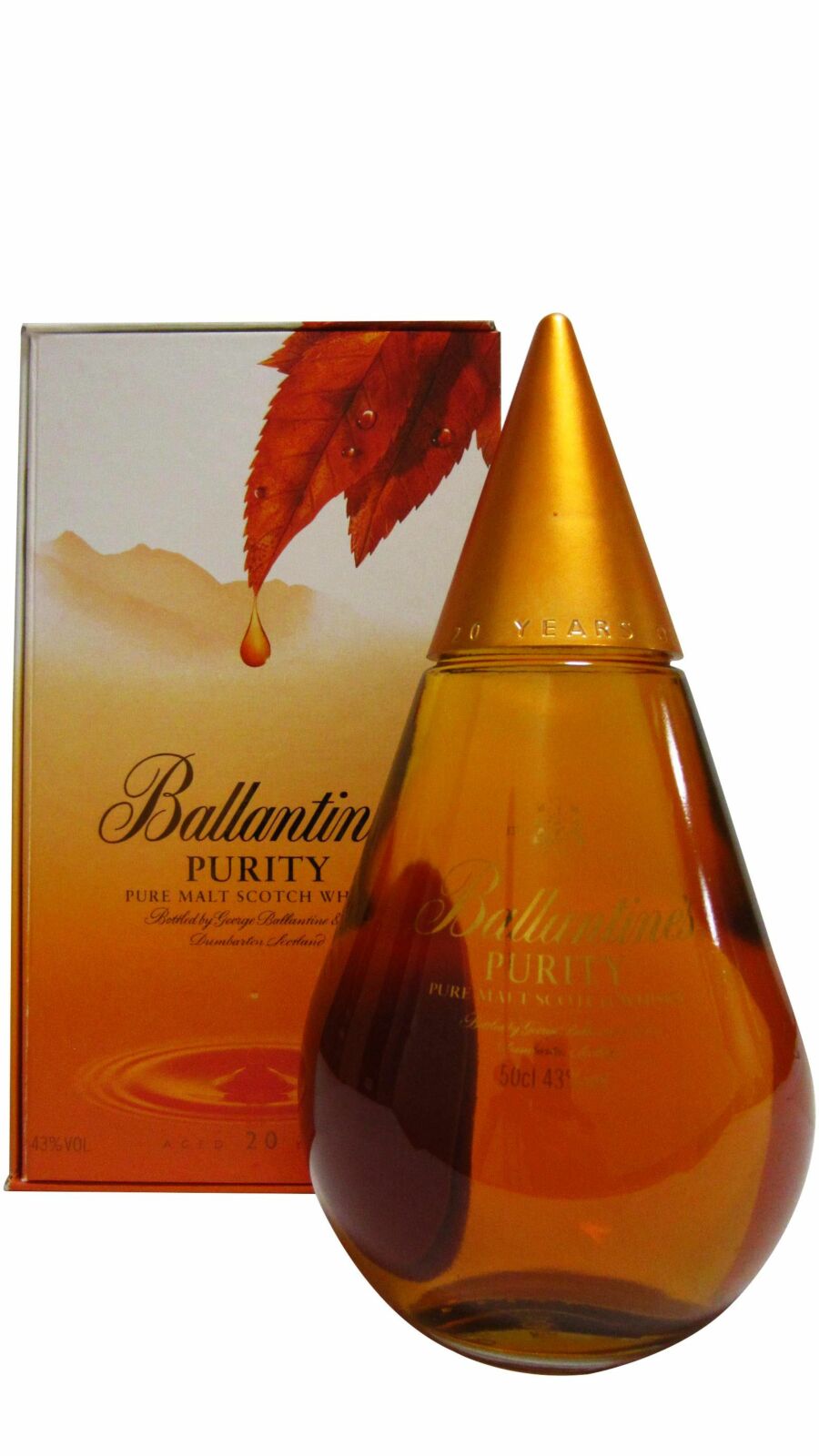 Ballantines - 20 year old Purity Whisky 50cl 43% ABV | Hard To
