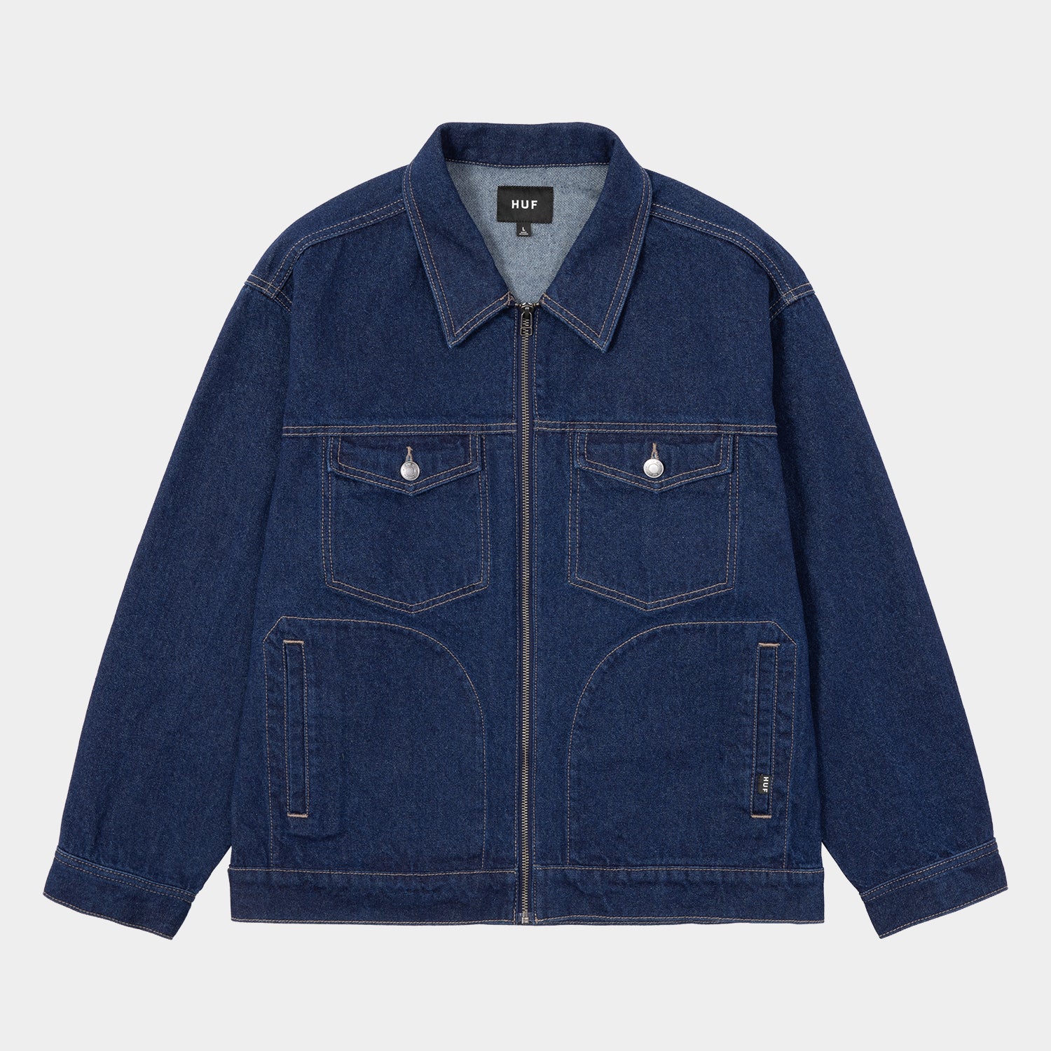 OD DENIM ZIP JACKET｜JACKETS（ジャケット）｜【公式通販 HUF】｜ハフ