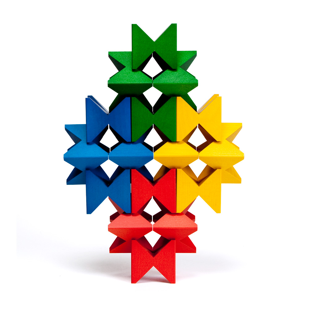 か*ゅ様 Naef Spiel 9401 知育玩具 16ピース Naef Spiel ネフ スピール