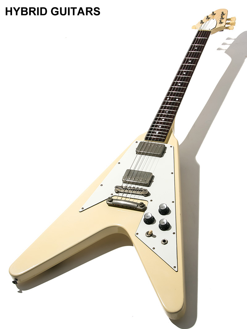 Burny Flying V Type Aged White 中古｜ギター買取の東京新宿