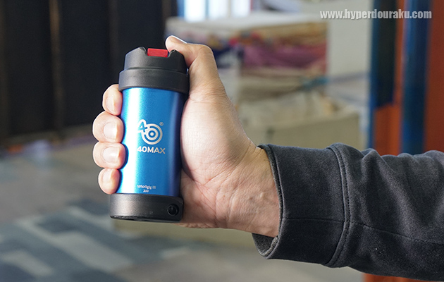 40MAX Whirligig(ワーリギグ) ガス式インパクトグレネード レビュー