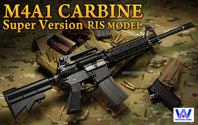 M4A1カービン スーパーバージョン WA(ウエスタンアームズ) ガスガン
