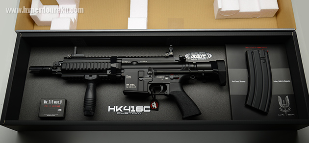 HK416C カスタム 東京マルイ 電動ガン エアガン レビュー