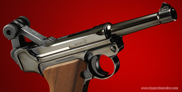 ルガーP08 4インチ スチールフィニッシュ タナカ ガスガン エアガン
