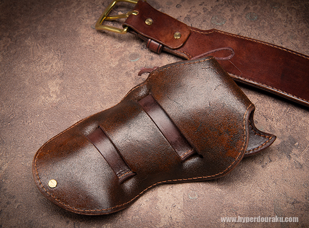 WEYLAND ISHIKAWA レザーホルスター SAA用 ガンベルト