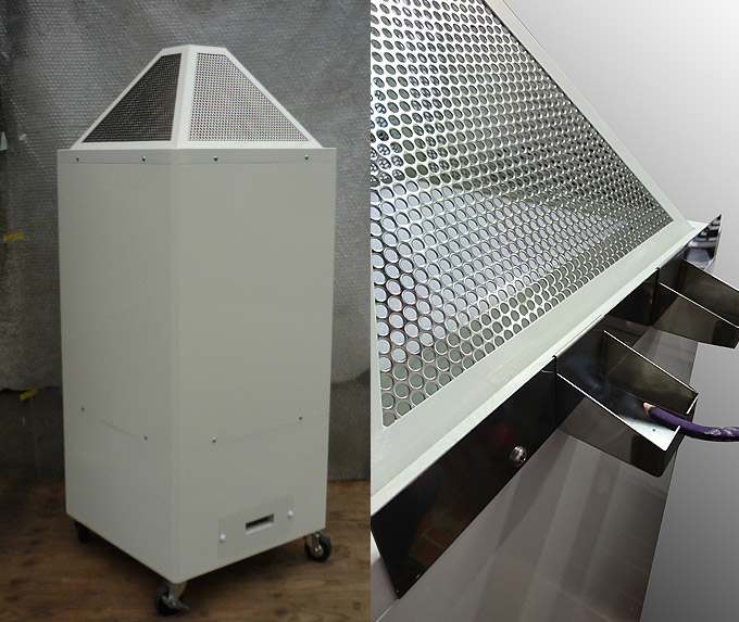 喫煙室・分煙対策・分煙機|業務用脱臭装置、活性炭脱臭、除菌液噴霧