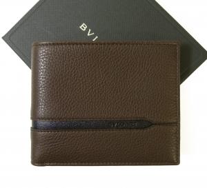 ブルガリ ロゴマニア ラウンドファスナー長財布（ブラック