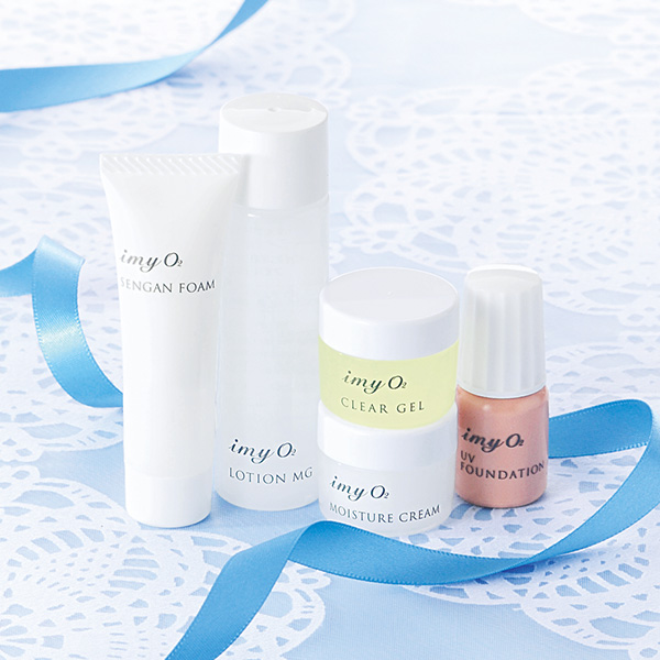 人気アイテム5点セット : 無添加化粧品のIMY O2－マイナスイオン酸素水