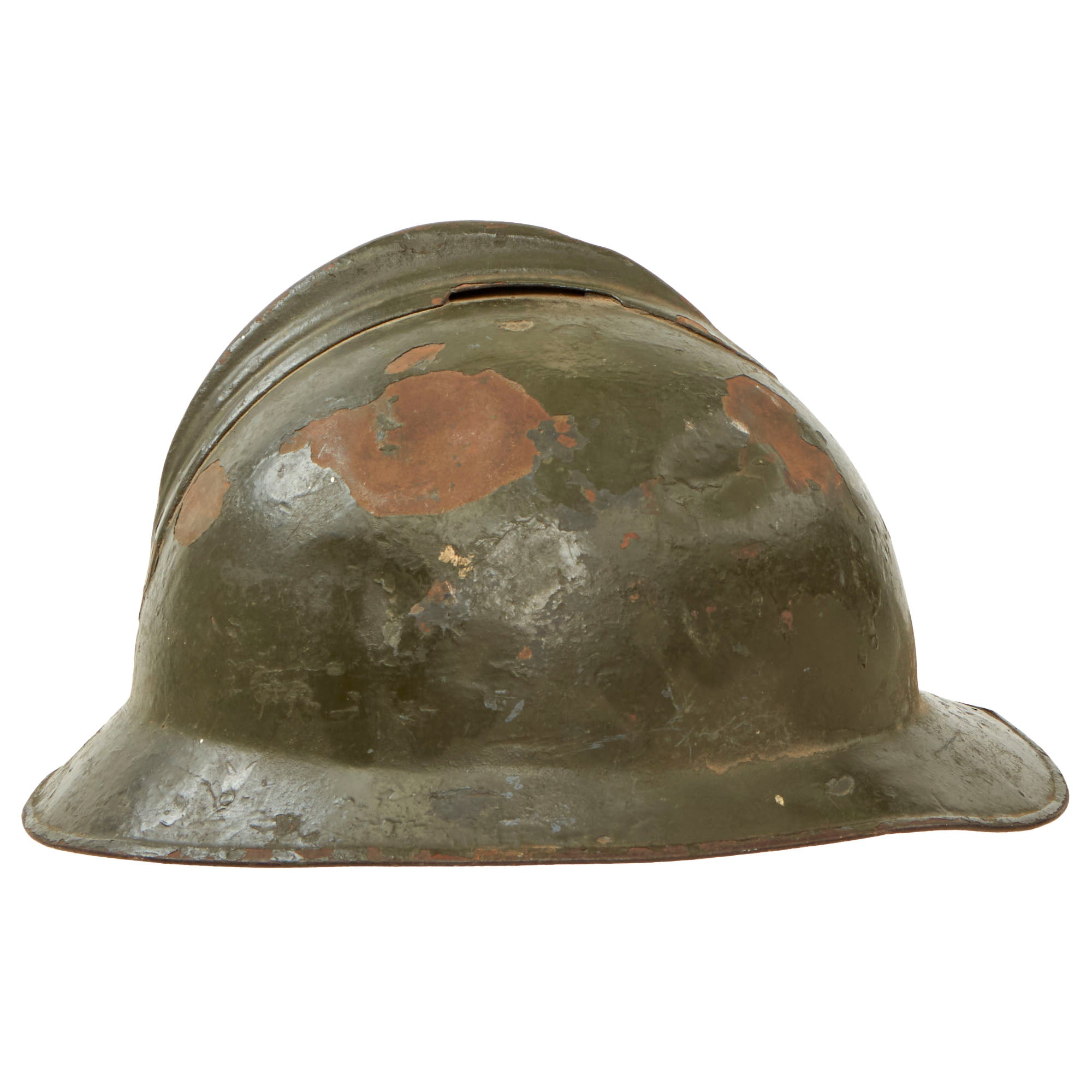 Original WWI Italian M16 “Lippmann Model” Adrian Helmet Possibly