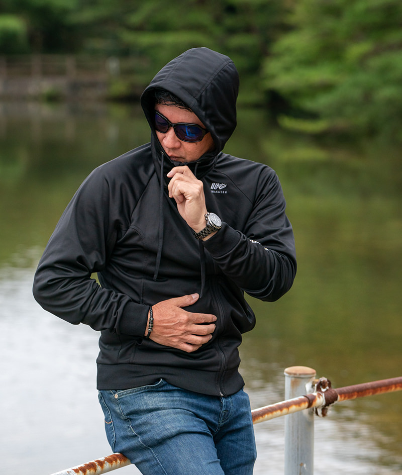 IK JERSEY ZIP-UP HOODIE | IMAKATSU