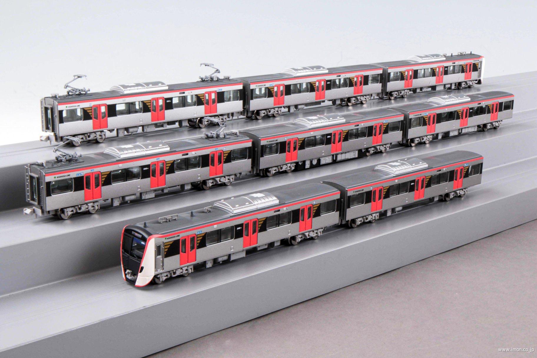 都営5500形 浅草線アンテナ付 8両 | 鉄道模型店 Models IMON