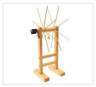 御光台 稲垣機料 織り道具 小枠付き 御光台・回転計
