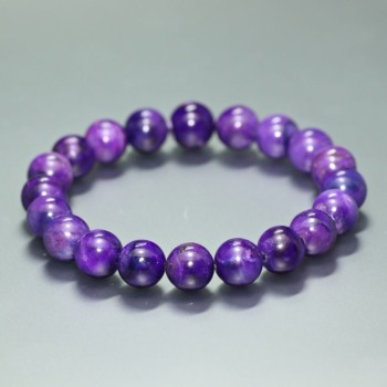 希少・高品質++]スギライトブレスレット（約11mm玉） - 埼玉県吉川市の