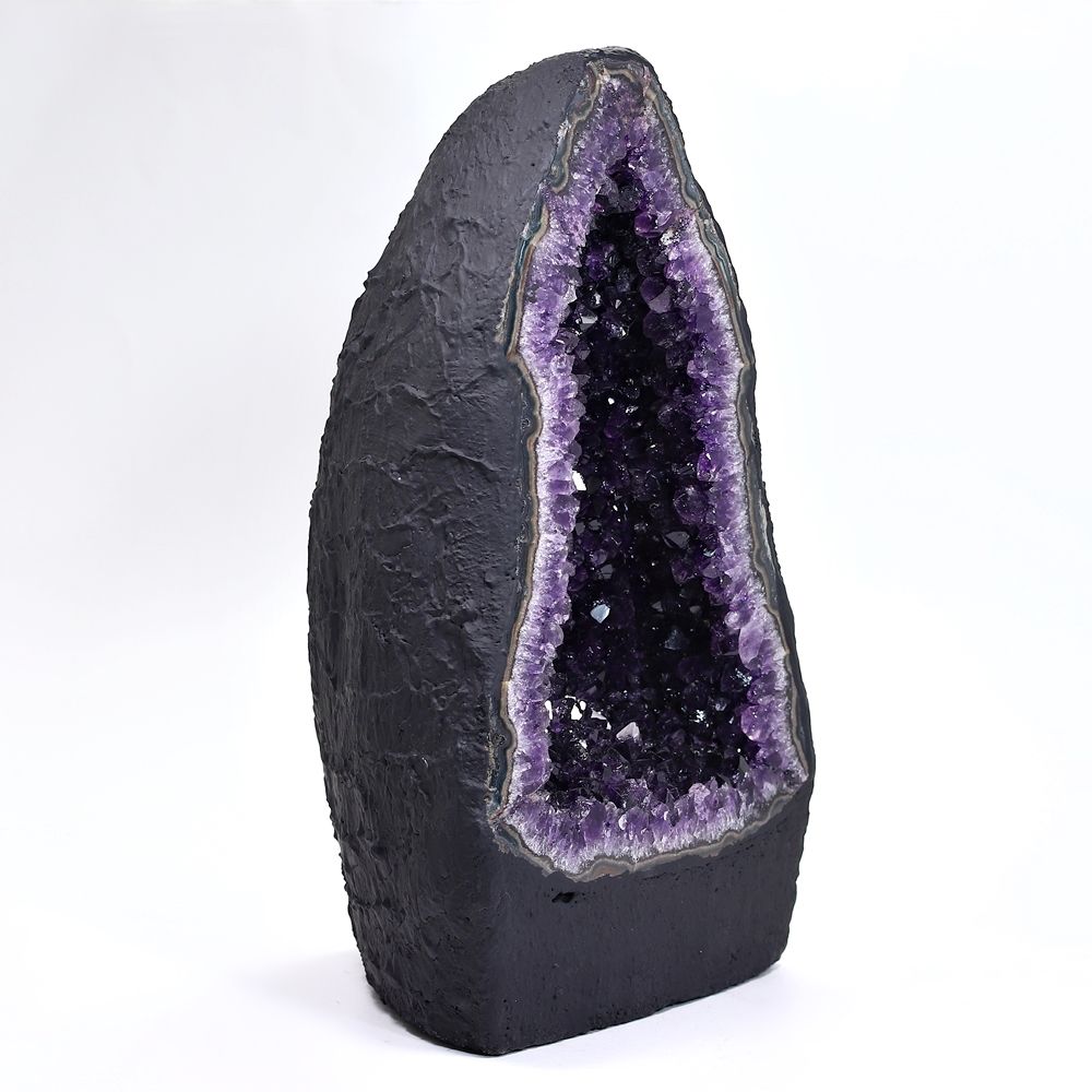 高品質]ブラジル産アメジストドーム（高さ約29.0cm） - 埼玉県吉川市の