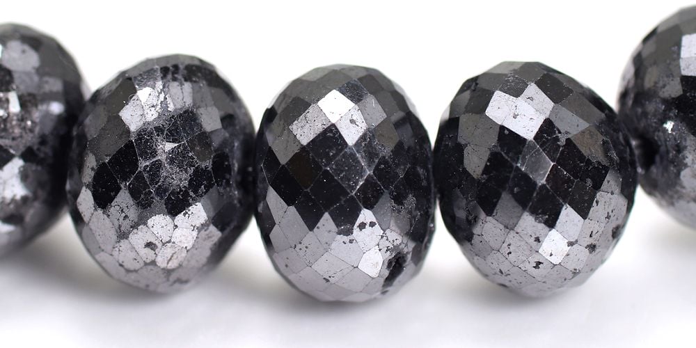 高品質++]ブラックダイヤモンドブレスレット（希少サイズ！約14.5mm