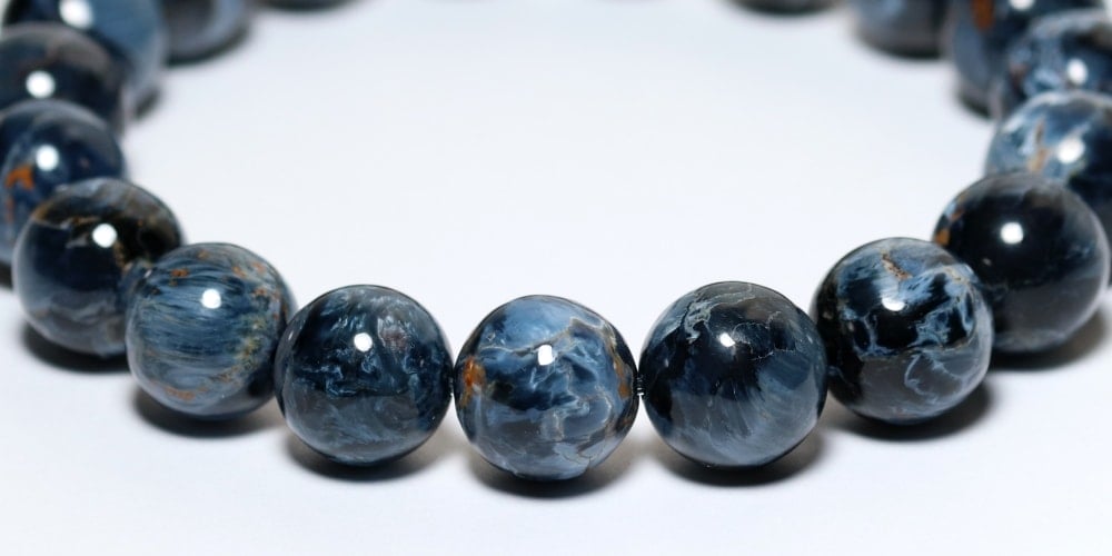 高品質++]ブルーピーターサイトブレスレット（約11.5mm玉） - 埼玉県