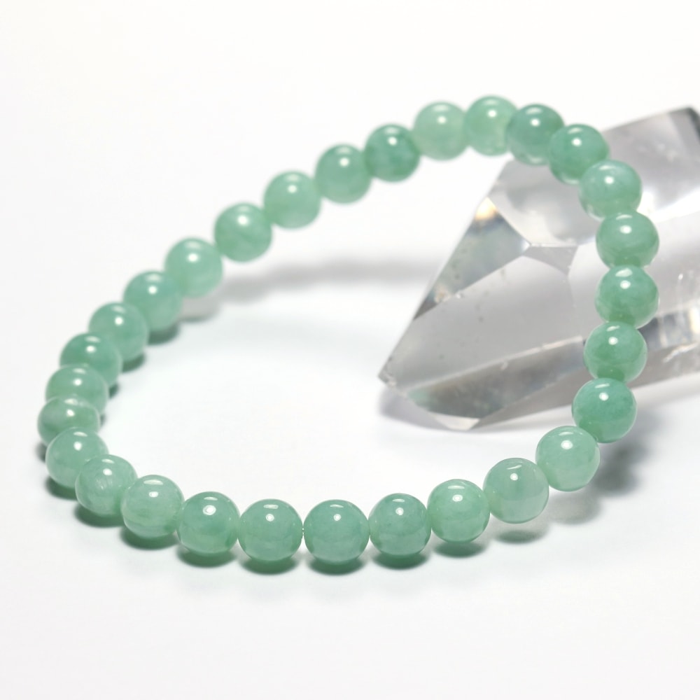 セミオーダー/本数限定]高品質++ミャンマー産本翡翠ブレスレット（約