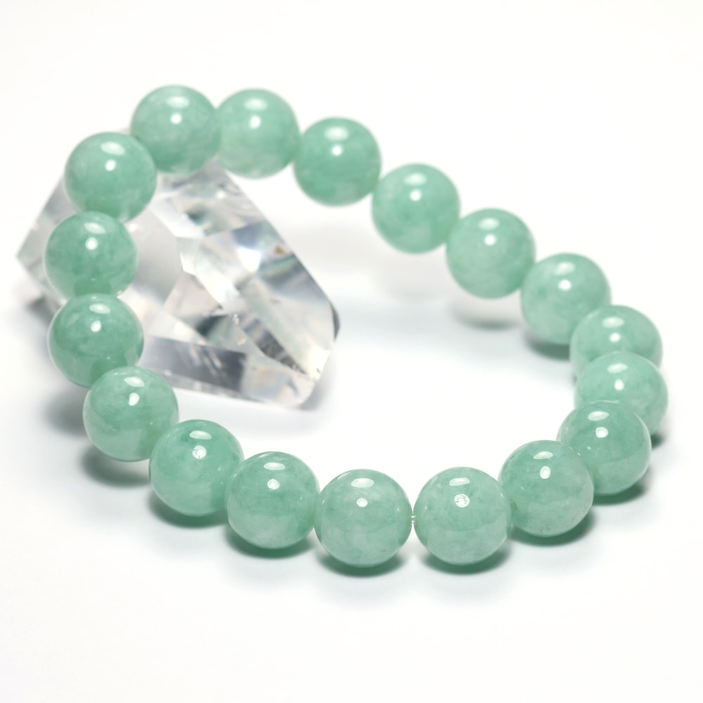 セミオーダー/本数限定]高品質++ミャンマー産本翡翠ブレスレット（約