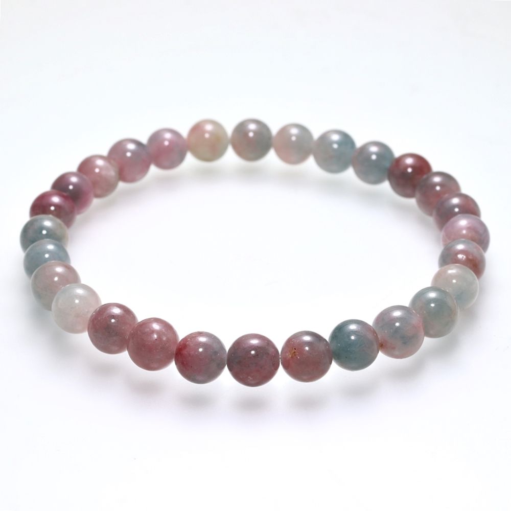 3A]マルチカラートルマリンブレスレット（約6.5mm玉） - 埼玉県吉川市