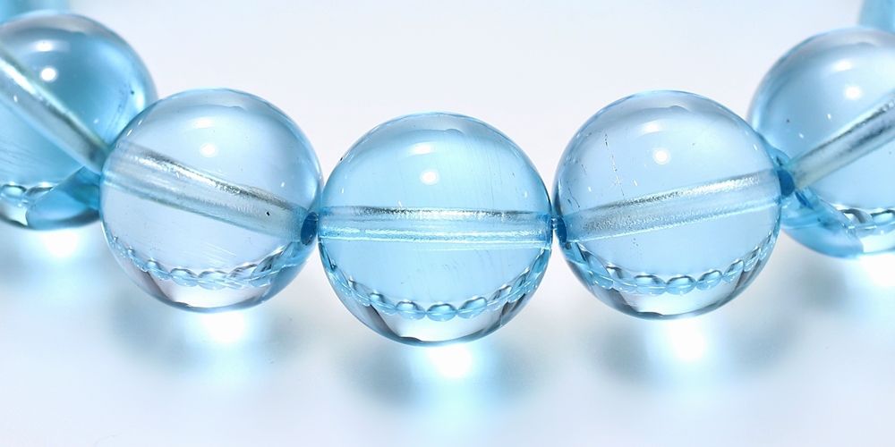 極上品質！トップクォリティ]スイスブルートパーズブレスレット（約