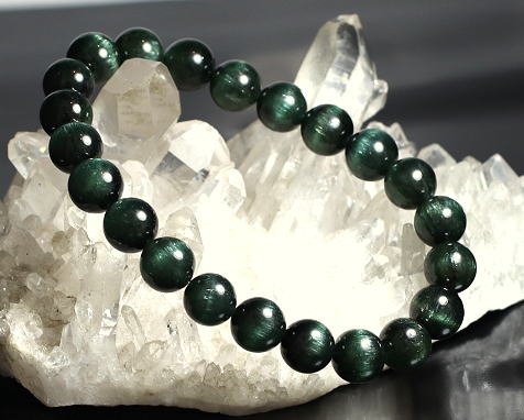 トップクォリティ]宝石質ブルーグリーンキャッツアイトルマリン