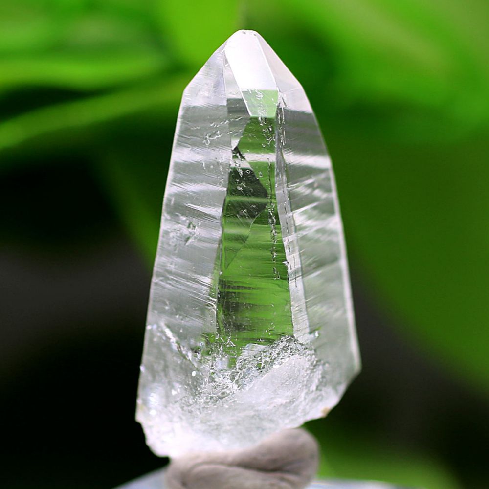 コロンビア産]レムリアンシードクリスタル原石ナチュラルポイント