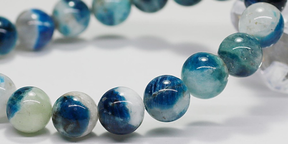 高品質]アフガニスタン産アフガナイトブレスレット（約10mm玉） - 埼玉