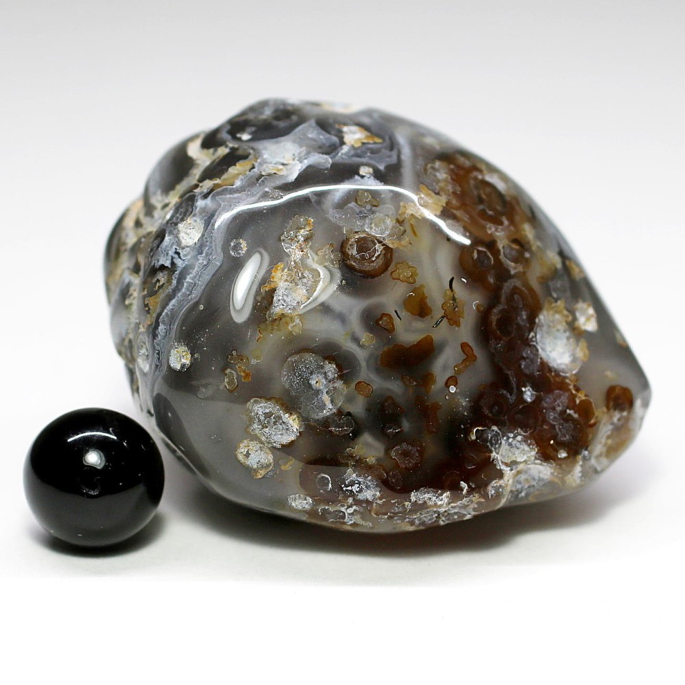 ブラジル産]水入りメノウ/瑪瑙（ちゃぷちゃぷ石） - 埼玉県吉川市の