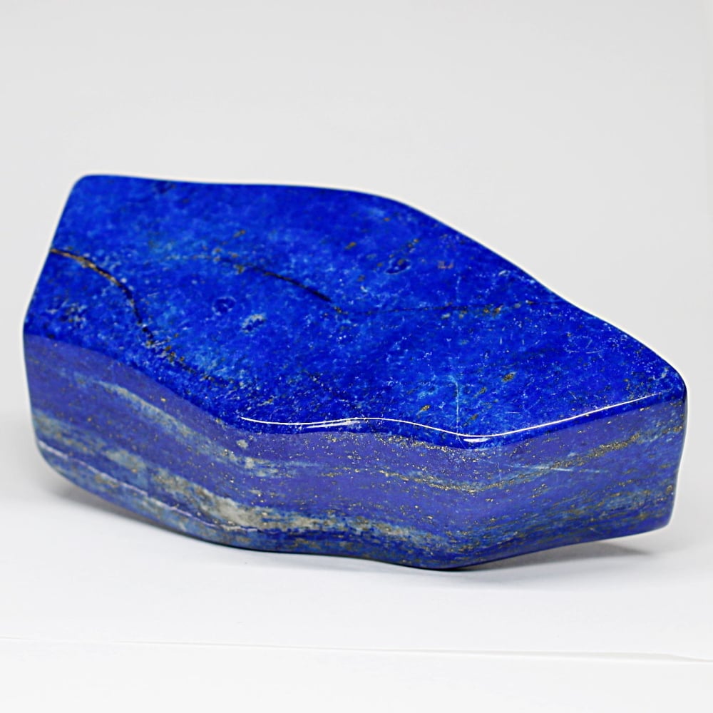 トップクォリティ]アフガニスタン産ラピスラズリ磨き原石/フリー