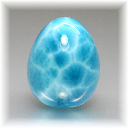 ドミニカ産・最高品質]宝石質ラリマーエッグシェイプ - 埼玉県吉川市の