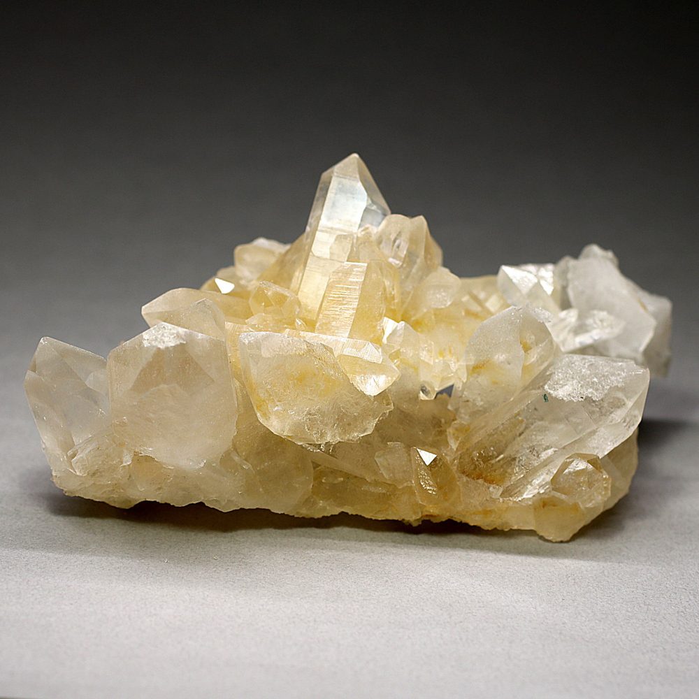 特別価格/高品質・マニカラン産]ヒマラヤ水晶クラスター/原石/鮮やかな